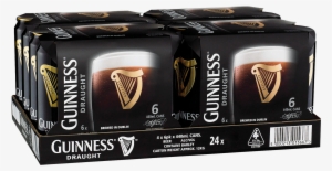 Guinness Draught Cans 440ml 24 Case - Guinness Draught Can Case