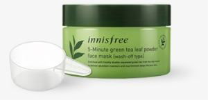 5 Minute Green Tea Leaf Powder Face Mask [wash Off - Facial