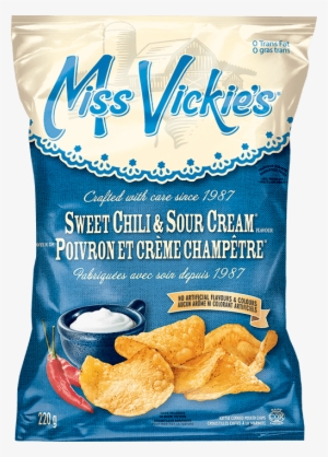Miss Vickie's® Sweet Chili & Sour Cream Kettle Cooked - Miss Vickie's Sour Cream And Onion