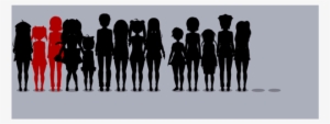 Danganronpa Rp Students 3 - Silhouette