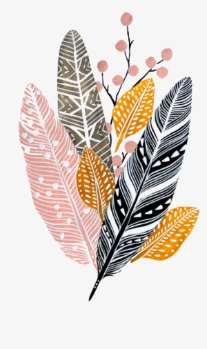 Paper Watercolor Painting Feathers - Fond D Écran Plume