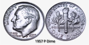 1957 Dime - Us Dime