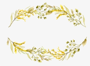 This Graphics Is Yellow Headline Flower Box Decoration - Portable Network Graphics