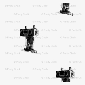 Robot Pattern Preview - Spoonflower