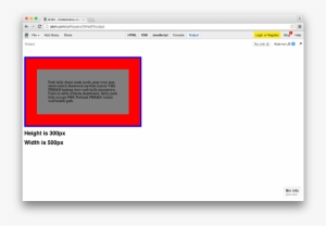 Inner Box With Border Box - Css Box Model