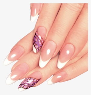 Acrylic Nail Extensions - Long Acrylic Nails Png