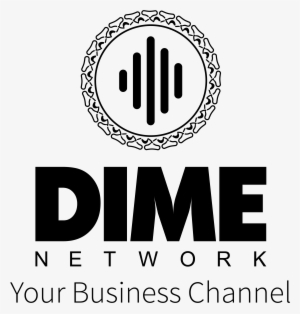 Dime Logo Black With Slogan - Graphics