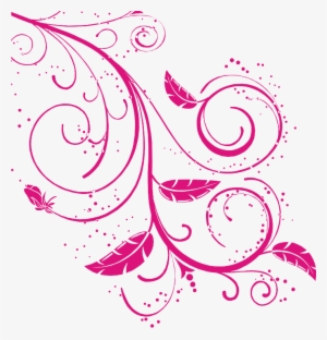 Vector Swirl Designs - Flower Border