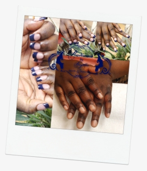 Blue Nails - Illustration