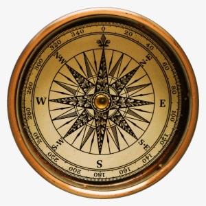 Images For > Pirate Map Compass Png - Old Compass