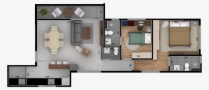 Apto-601 - Floor Plan