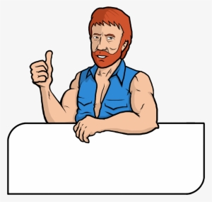 Chuck Norris Approved Wallpaper Download - Dibujo Chuck Norris