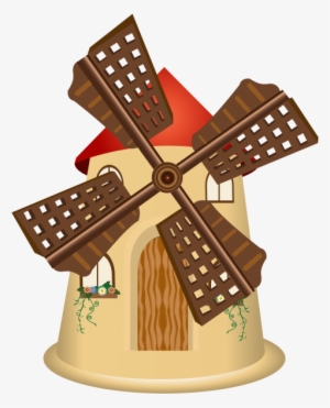 Free Png Windmill Png Images Transparent - Windmill Clipart
