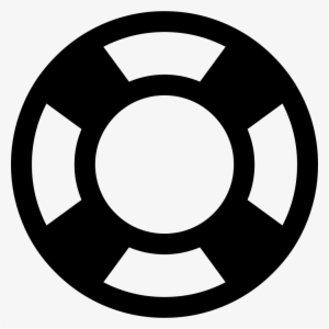 Life Preserver - - Icon Life Ring White