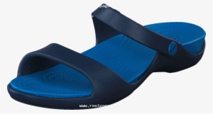 Crocs Women Cleo V Navy/ultramarine Women-2te4o - Women's Crocs Cleo V Sandals