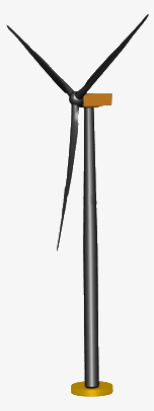 Wind Turbine - Small Wind Turbine Png