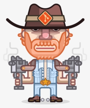 Chuck Norris - Chuck Norris Cartoon Pics Transparent