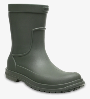 Picture 2 Of - Crocs Green Men's Allcast Rain Boot, Size: Mens 10