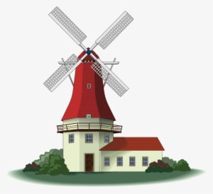 Windmill Clipart Farmers - Old Mill Primary School Logo