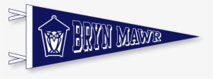 Pennant In Class Colors - Bryn Mawr College