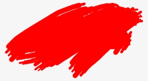 Source - - Red Brush Paint