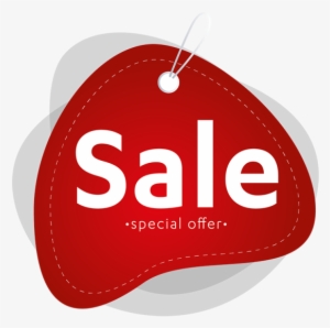 Font Design And Red Background, Red Background, Special - Vector Oferta Png