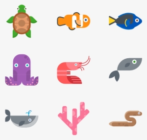 Aquatic Animal Collection - Vector Graphics