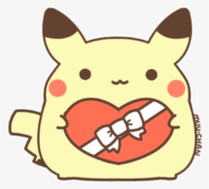 Pikachu Png Tierno - Pikachu San Valentin