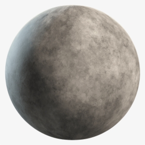 Concrete - Moon With White Background