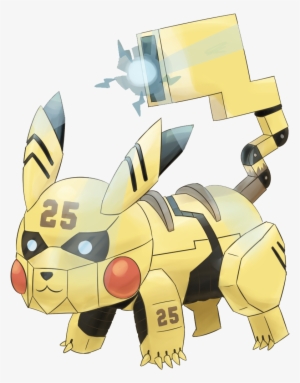 Mech Pikachu - Cartoon