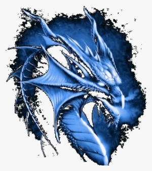 Blue Dragon - Logo Dragon Blue Transparent