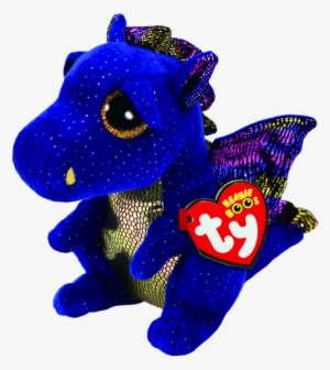 Saffire The Blue Dragon - Ty Beanie Boo Dragon