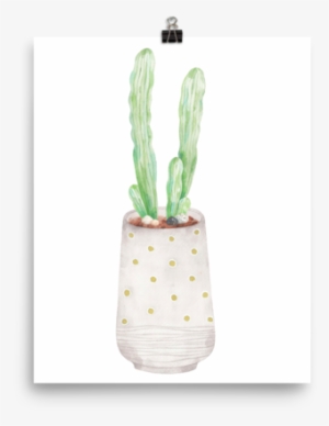 Cute 'lil Cactus Poster - Cactus