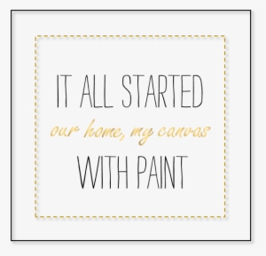 Paint Button - Calligraphy