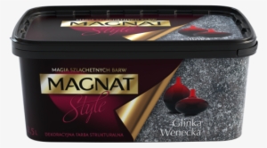 Magnat Style Venetian Plaster - Farba Czarna Z Brokatem