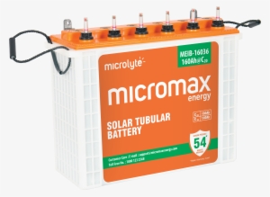 Tall Tubular Battery - Micromax Inverter Battery