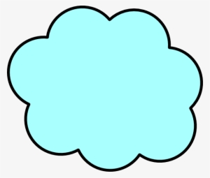 Light Blue Cloud Clip Art At Clker - Light Blue Cloud Clipart