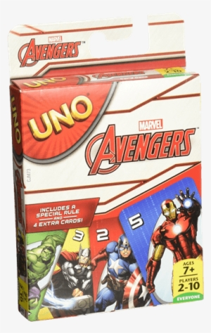 Marvel Avengers Uno Card Game By Mattel