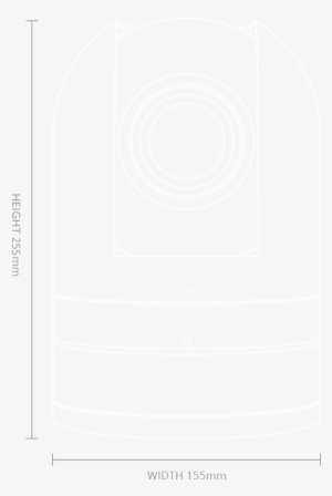 Arc 360 Camera Dimensions - Parallel
