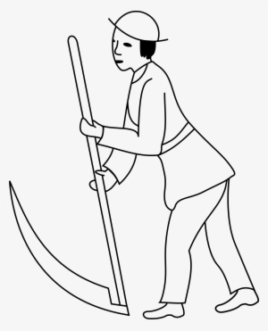 This Free Icons Png Design Of The Man With A Scythe