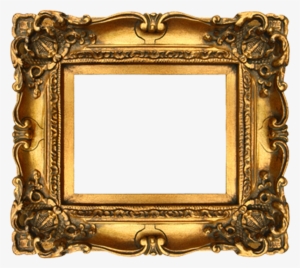Fancy Frame Png Image Transparent - Gilded Gold Frame