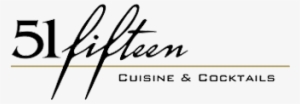 51fifteen Cuisine & Cocktails - 51fifteen Logo Png