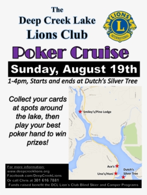 Lions International Square Sticker 3" X 3"