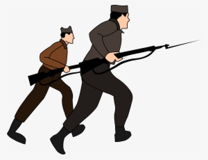 This Free Icons Png Design Of Charging Soldiers