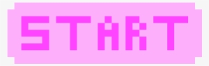 Start Button - Start Button Png Pink