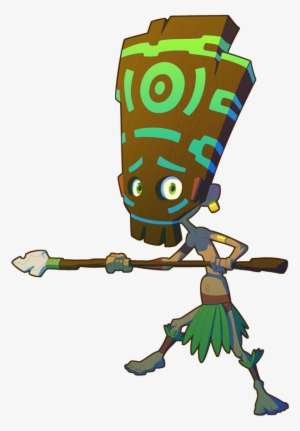 Tiki Boy By Asashi-kami On Clipart Library - Tiki Boy