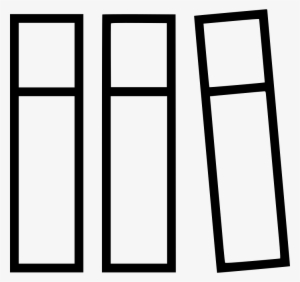 Books Stack Shelf - Png Book Stacks Icon Bw