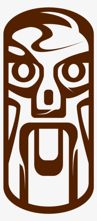 How To Set Use Weird Tiki Face Clipart