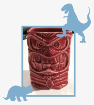 Limited Edition Inside Out Anger Tiki Mug, Signed By - Manduca Sexta