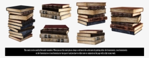 Stacks Of Books Renders By Frozenstocks - Stacks Of Books Render